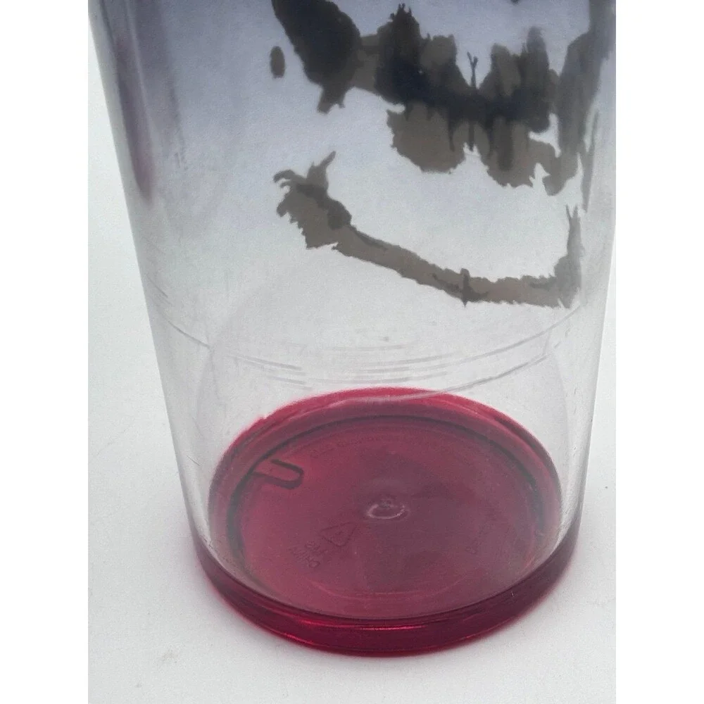 Halloween Skeleton Plastic Glasses Set of 4 20oz